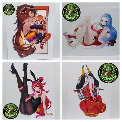 Custom Art Commission Sticker! - Water-Resistant Vinyl Sticker!