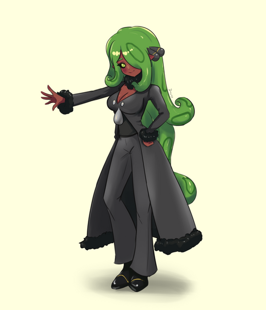 [OC] Emeralda (Cynthia Cosplay) - Water-Resistant Vinyl Sticker!