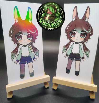 [OC] Chibi Marisa Chocomint Anime Girl Sticker!