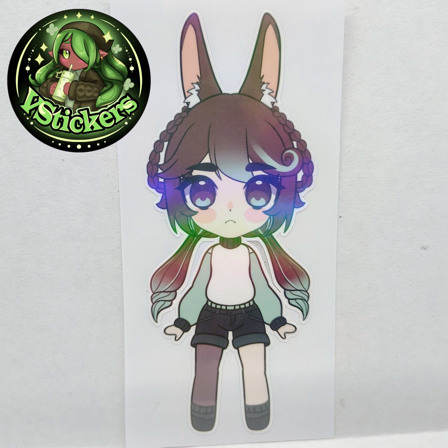 [OC] Chibi Marisa Chocomint Anime Girl Sticker!