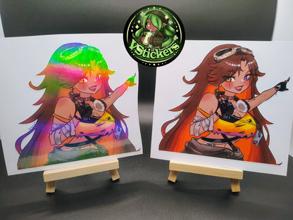 [VTuber] Laura the Explaura Fan Art Charity Sticker!