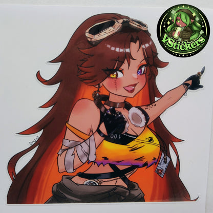 [VTuber] Laura the Explaura Fan Art Charity Sticker!