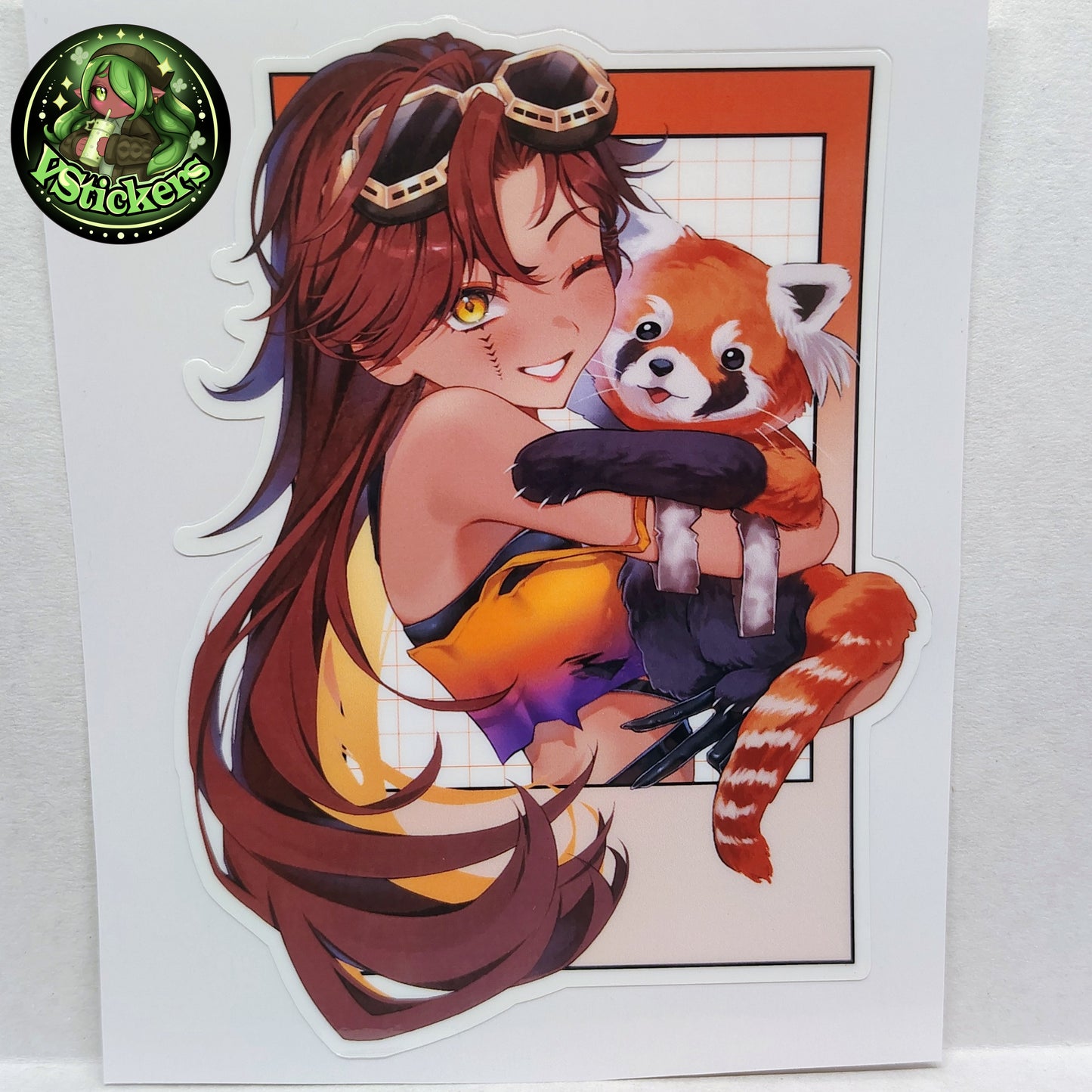 [VTuber] Laura the Explaura & Red Panda Fan Art Charity Sticker!