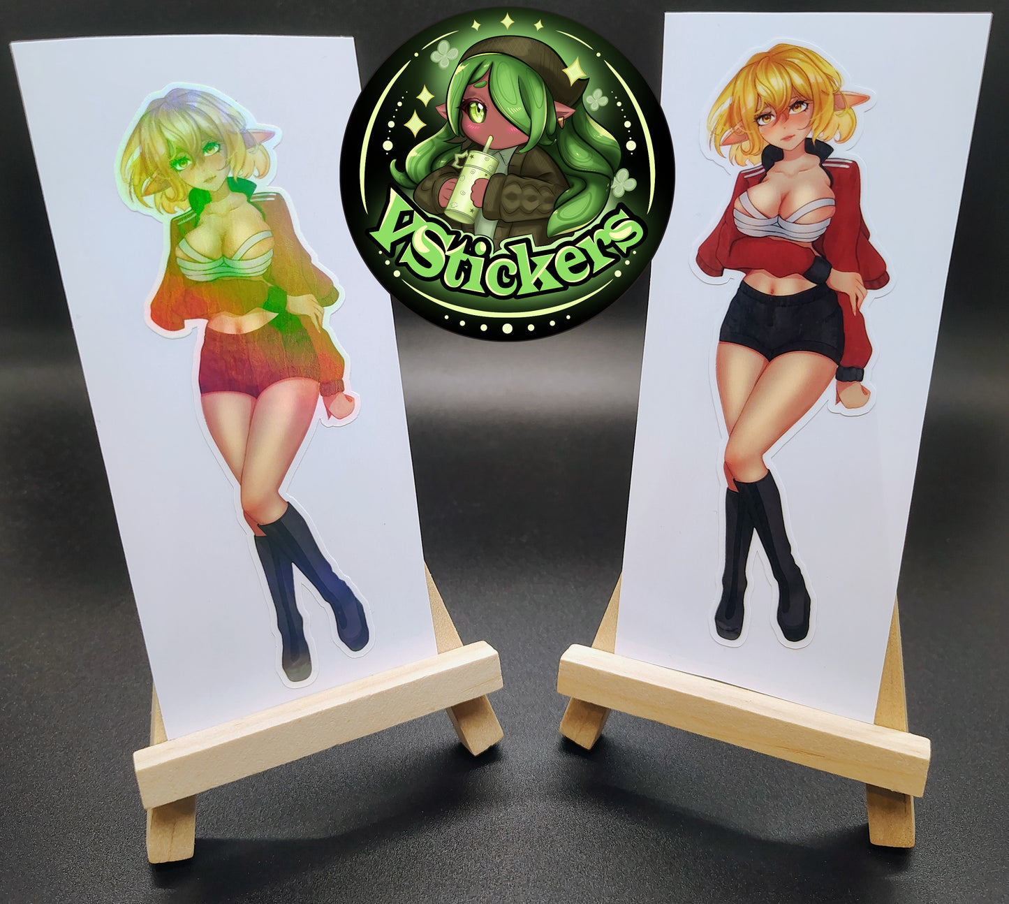 [OC] Selene X Alternate Outfit Water-Resistant Vinyl Sticker!