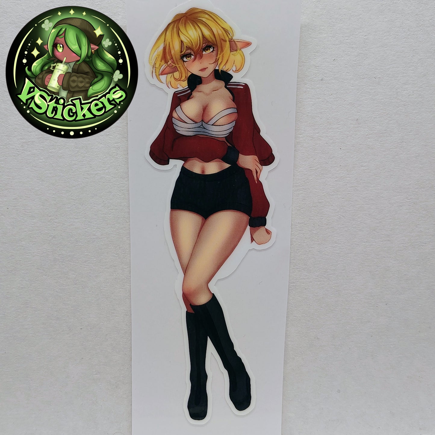 [OC] Selene X Alternate Outfit Water-Resistant Vinyl Sticker!