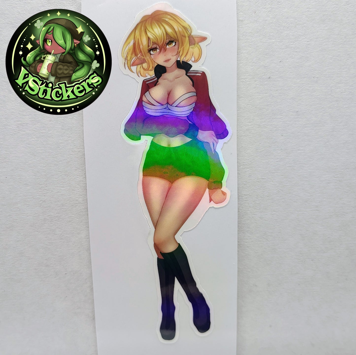 [OC] Selene X Alternate Outfit Water-Resistant Vinyl Sticker!