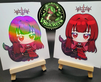 [VTuber] Chibi LunahFae - Water-Resistant Fan Art Vinyl Sticker!