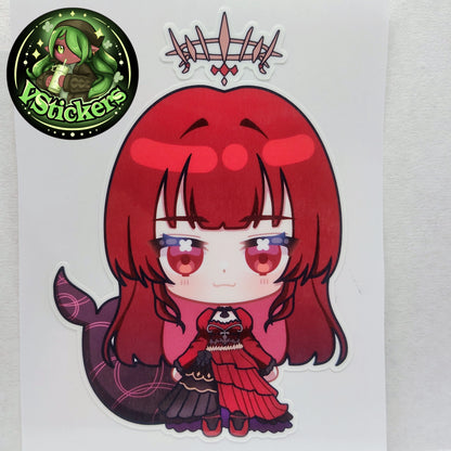 [VTuber] Chibi LunahFae - Water-Resistant Fan Art Vinyl Sticker!