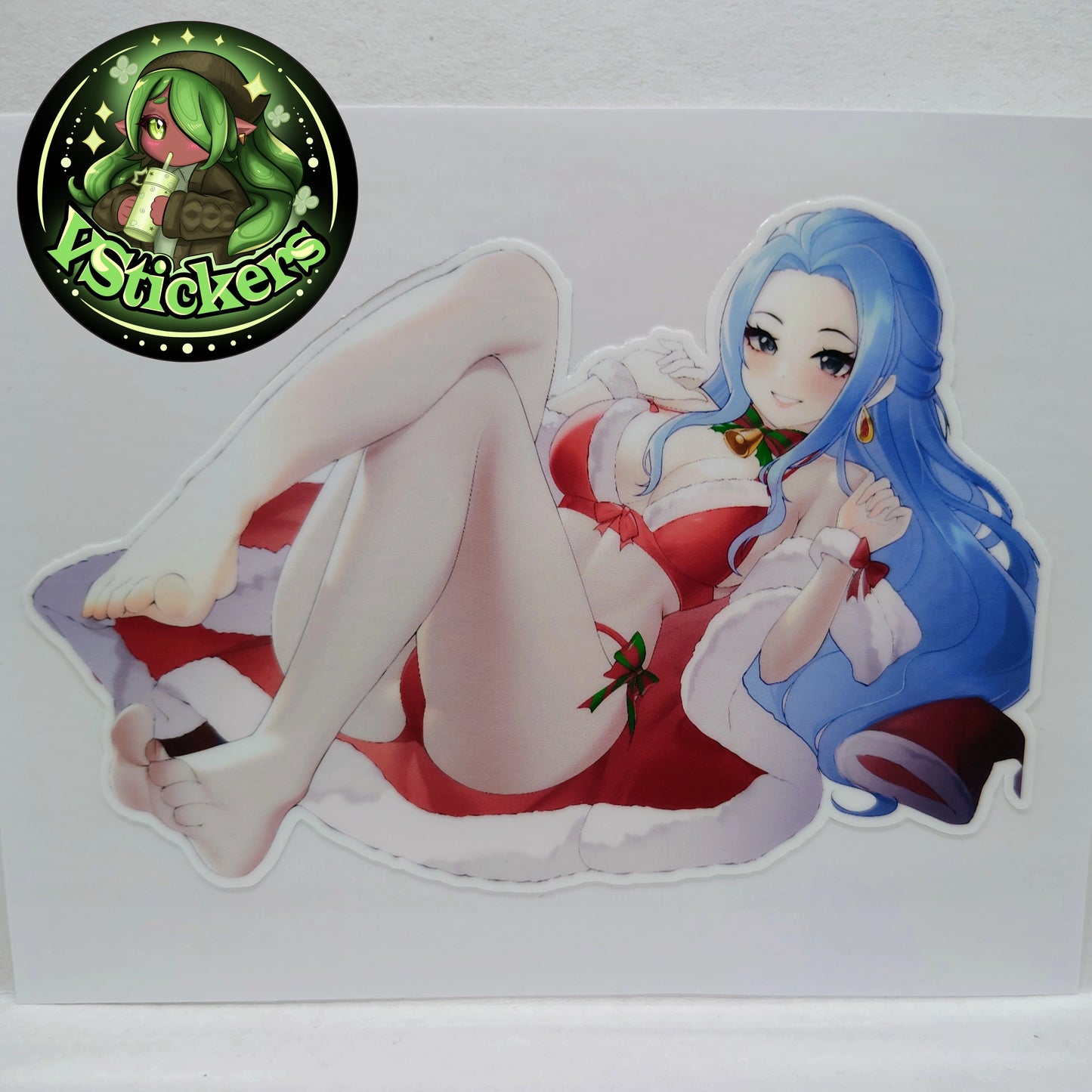 [One Piece] Holiday Nefertari Vivi Fan Art Water-Resistant Vinyl Sticker! Fan-Made Merchandise!