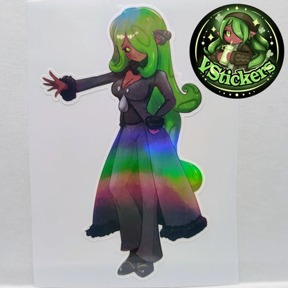 [OC] Emeralda (Cynthia Cosplay) - Water-Resistant Vinyl Sticker!