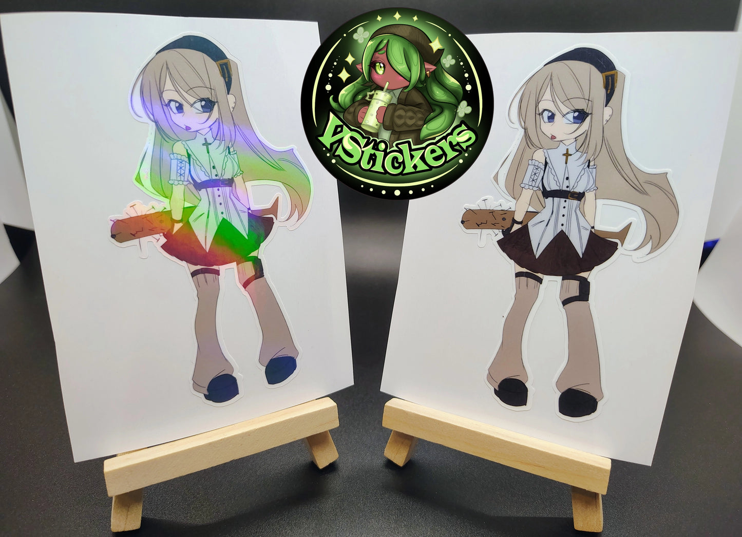 [OC] Crossia Thalius the Spy! - Water-Resistant Vinyl Sticker!