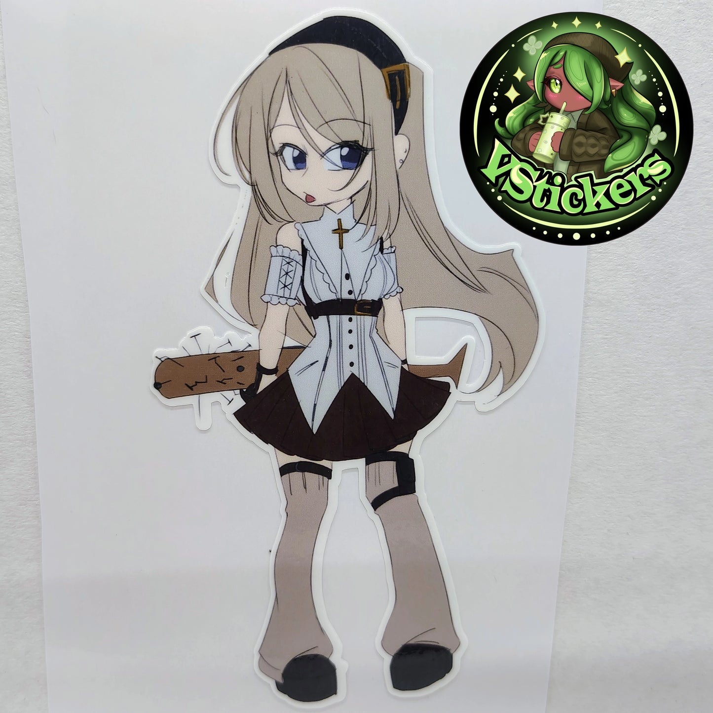 [OC] Crossia Thalius the Spy! - Water-Resistant Vinyl Sticker!