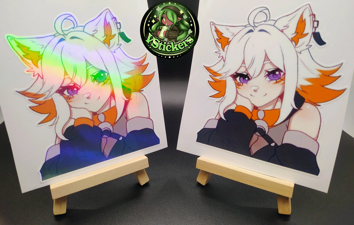 [VTuber] Deme Fan Art Sticker #2! Water-Resistant Vinyl Sticker!