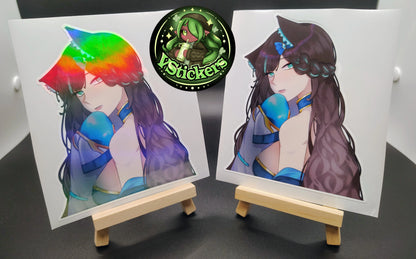 [OC] Crystal Carnie Mysterious Gaze! Water-Resistant Vinyl Sticker!