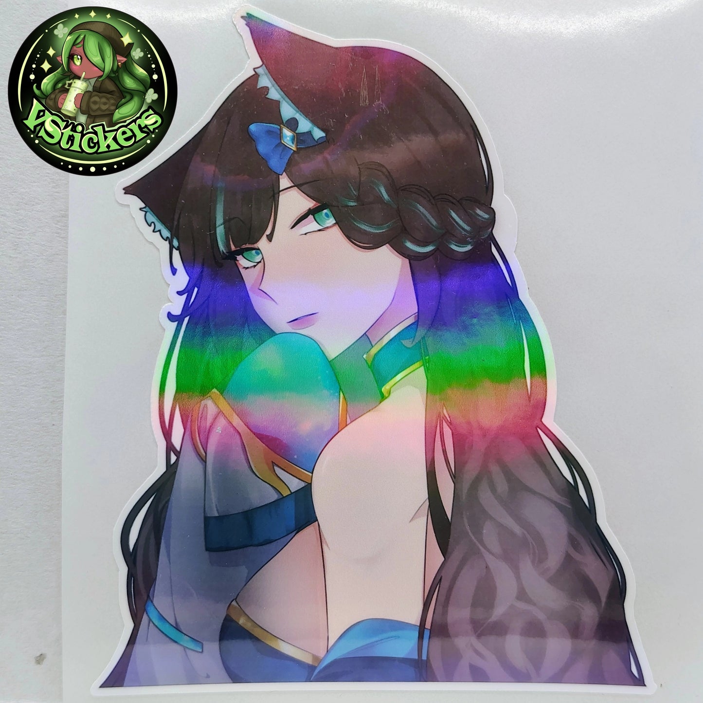[OC] Crystal Carnie Mysterious Gaze! Water-Resistant Vinyl Sticker!