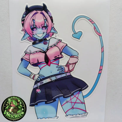 [VTuber] SpongeyBuns Fan Art Sticker! - Water-Resistant Fan Art Vinyl Sticker!
