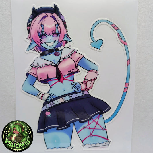 [VTuber] SpongeyBuns Fan Art Sticker! - Water-Resistant Fan Art Vinyl Sticker!