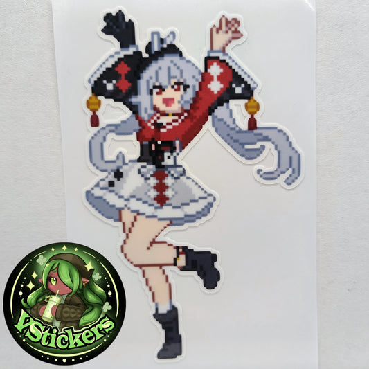 [Honkai Star Rail] Pixel Sparxie Fan Art Water-Resistant Vinyl Sticker! Fan-Made Merchandise!