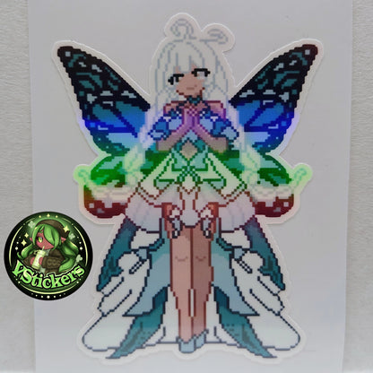 [OC] Rosileah Pixel Art Sticker! Water-Resistant Vinyl Sticker!