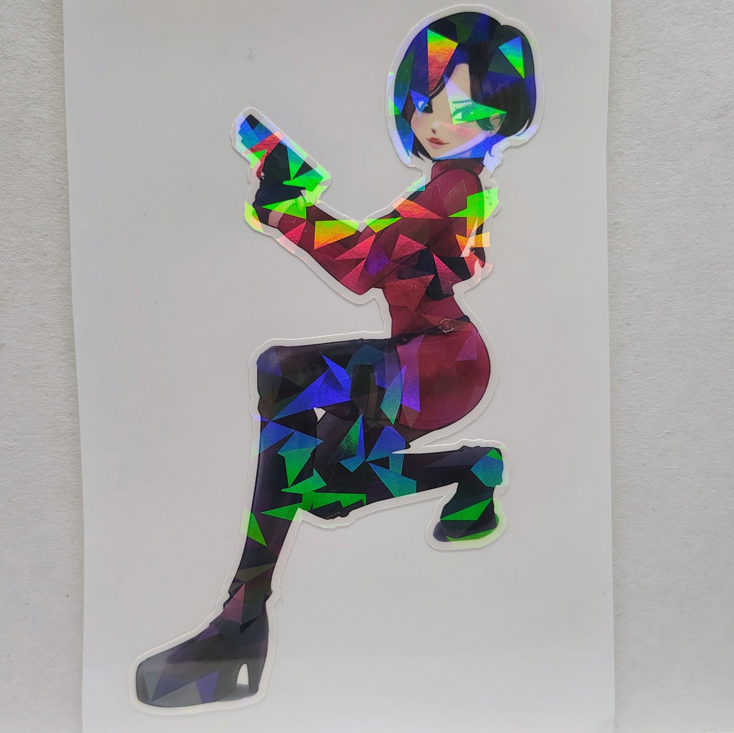 [Resident Evil] Ada Wong Fan Art Water-Resistant Vinyl Sticker! Fan-Made Merchandise!