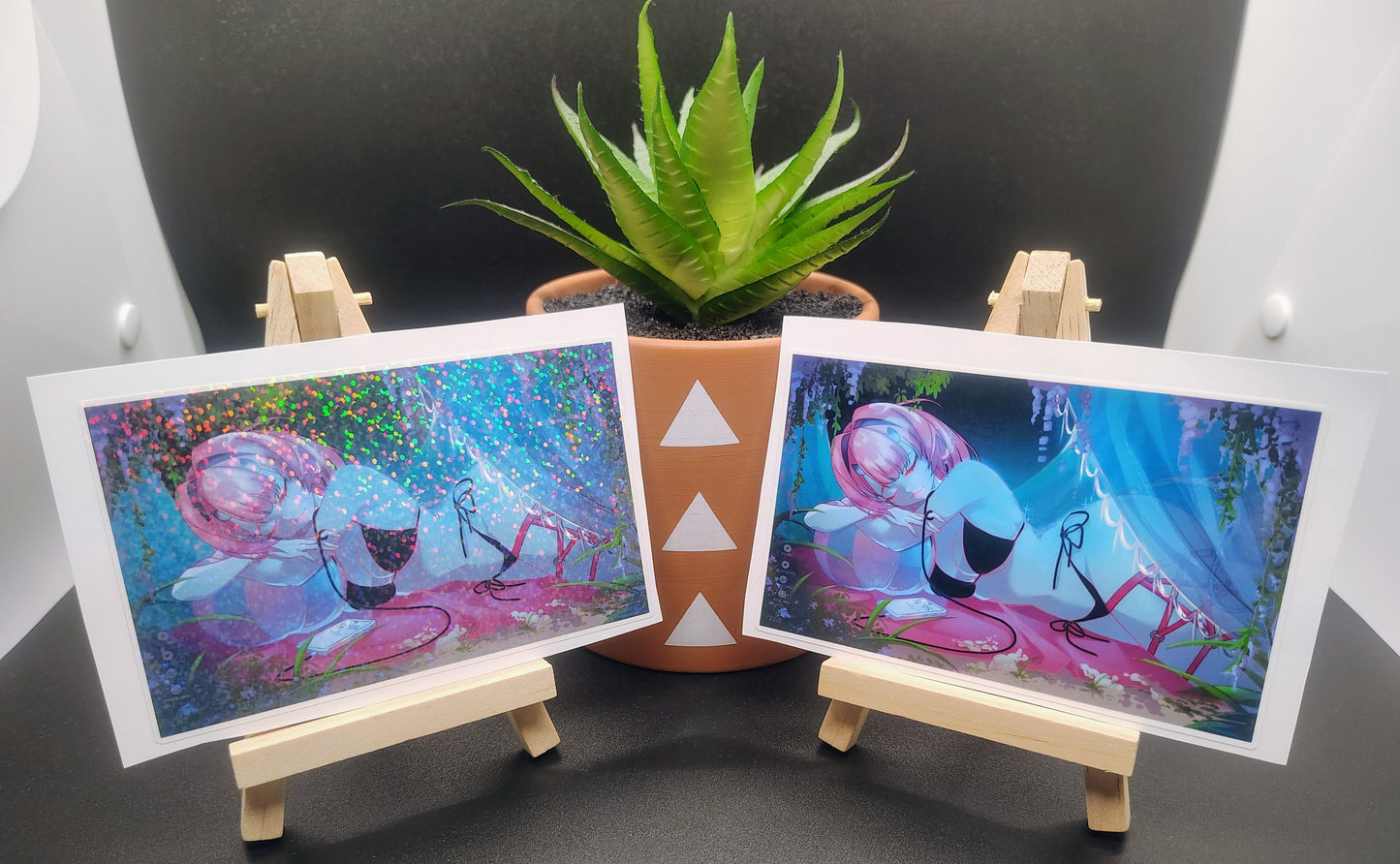 [VTuber] SpongeyBuns Night Vibes Fan Art Sticker! - Water-Resistant Fan Art Vinyl Sticker!