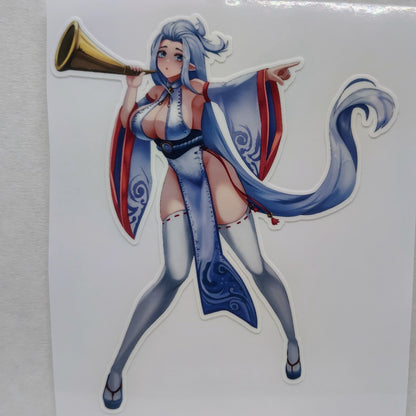 [OC] Silvera Clarion the Elder Guardian! Water-Resistant Vinyl Sticker!