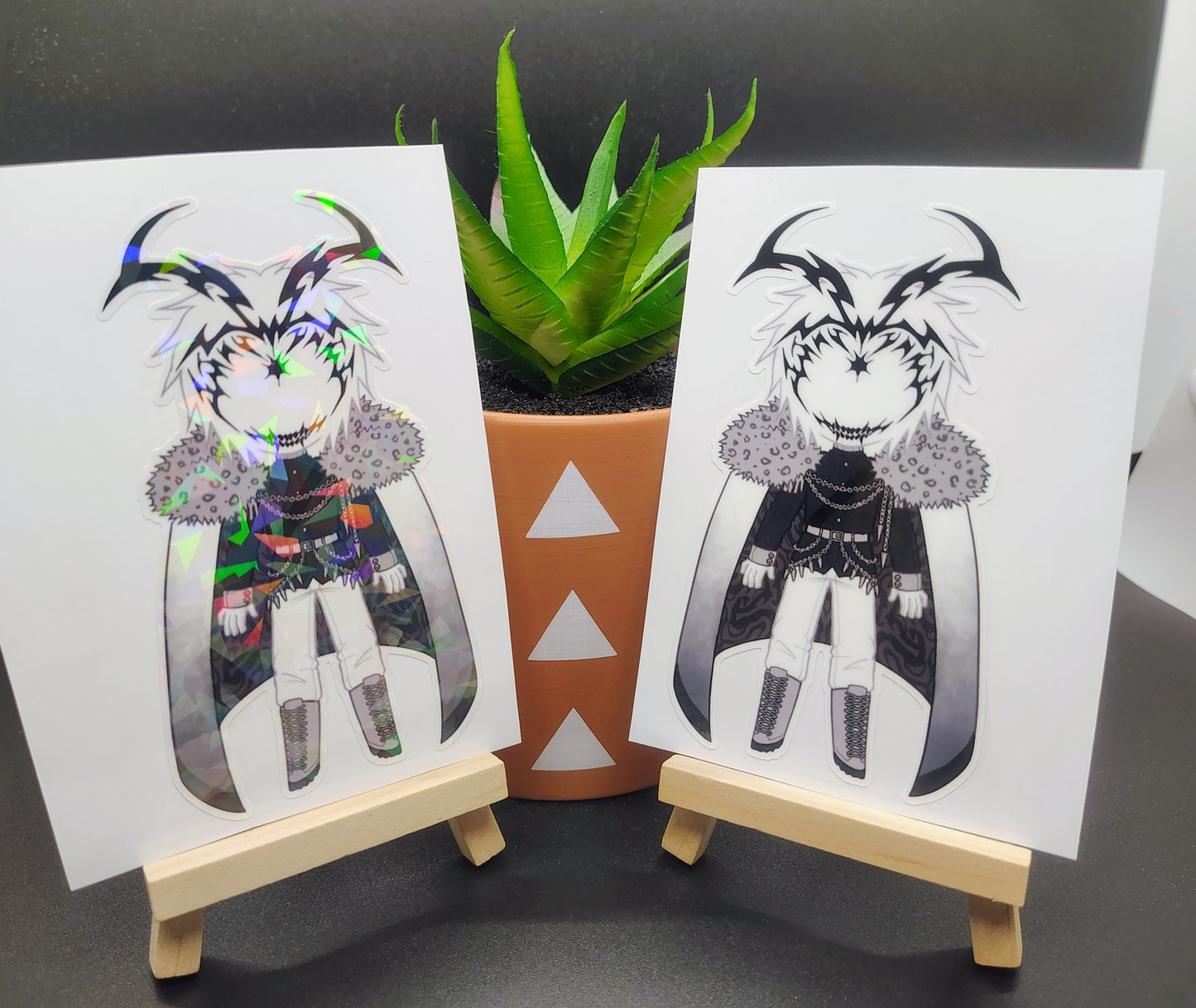 [OC] Zarthe Blite the Demonic Observer! Water-Resistant Vinyl Sticker!