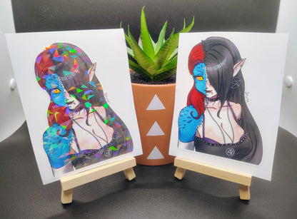 [OC] Jessica Cerest / Mystique Transformation! Water-Resistant Vinyl Sticker!