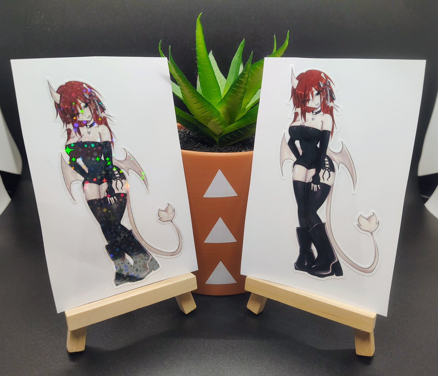 [OC] Elandra Shikwa the Chimera Vampire! Water-Resistant Vinyl Sticker!