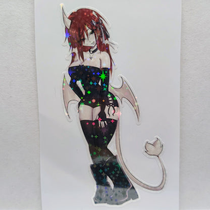 [OC] Elandra Shikwa the Chimera Vampire! Water-Resistant Vinyl Sticker!