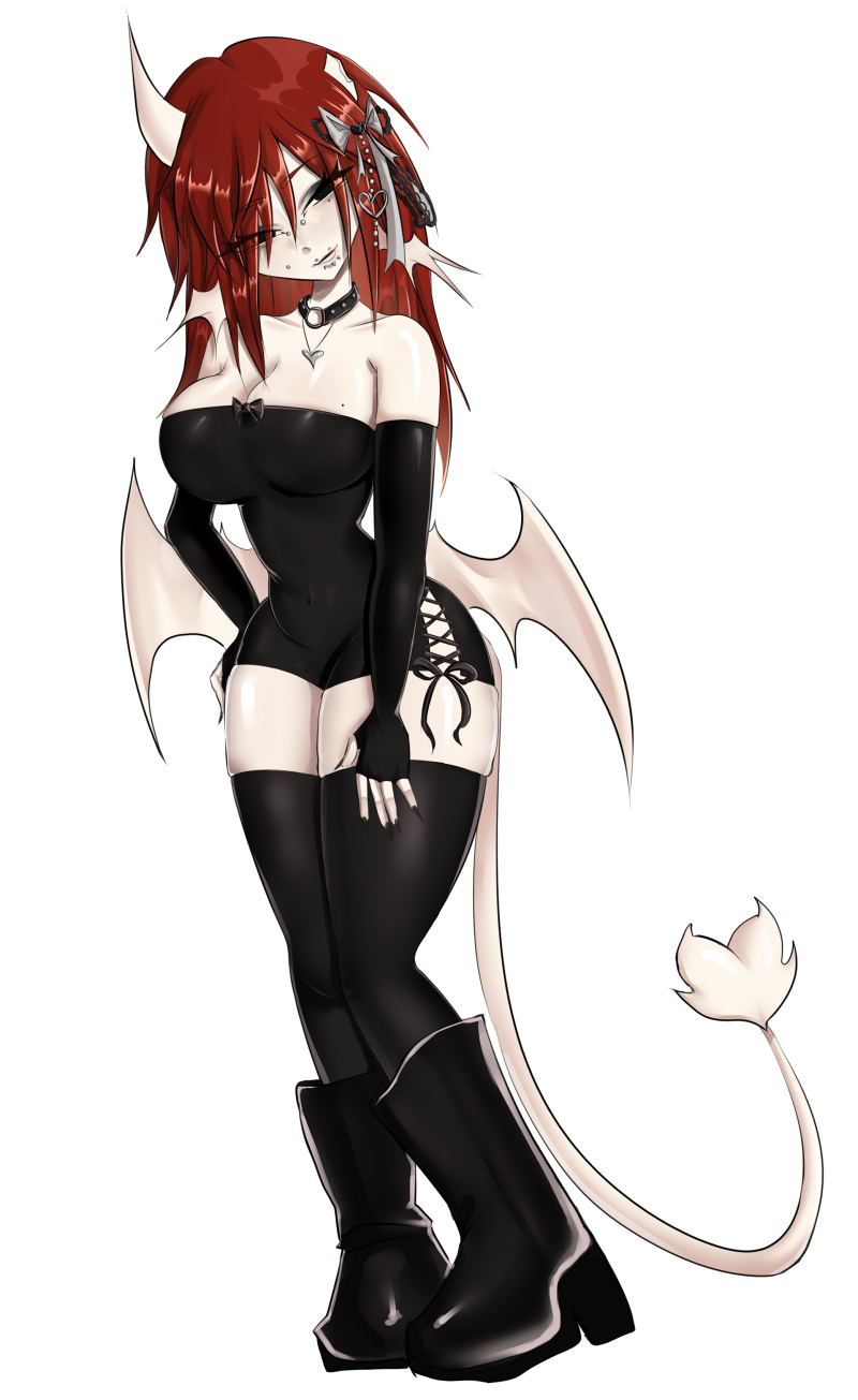 [OC] Elandra Shikwa the Chimera Vampire! Water-Resistant Vinyl Sticker!