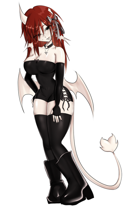 [OC] Elandra Shikwa the Chimera Vampire! Water-Resistant Vinyl Sticker!
