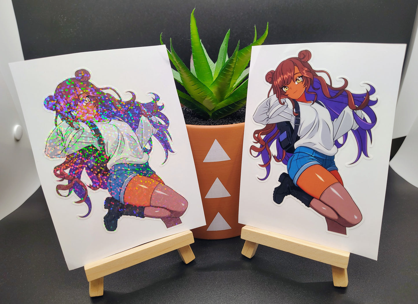 [OC] Maria Silva Cute Positive Vibes! - Water-Resistant Vinyl Sticker!