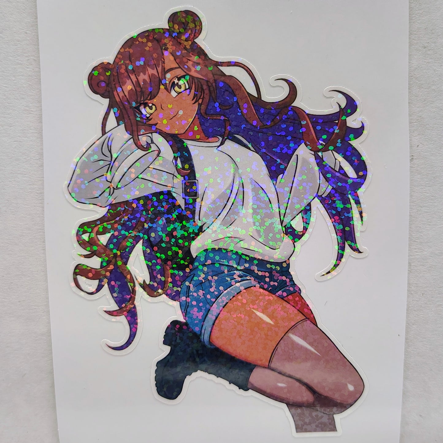 [OC] Maria Silva Cute Positive Vibes! - Water-Resistant Vinyl Sticker!
