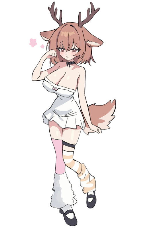 [OC] Edearna Doe Blort the "Innocent" Deer! Water-Resistant Vinyl Waifu Sticker!