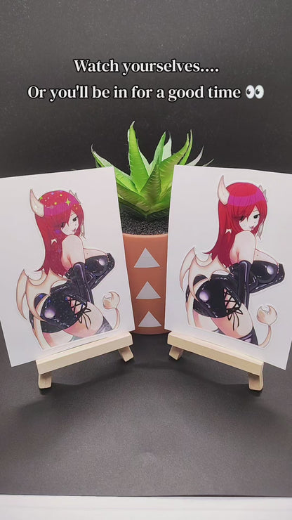 [OC] Elandra Alluring Temptations! Water-Resistant Vinyl Sticker!